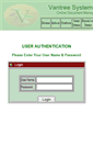 Mobile Screenshot of login.vantree.com